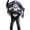 Fun Costumes Boy's Day Of The Dead Poncho Costume