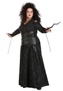 Jerry Leigh Deluxe Harry Potter Bellatrix Plus Size Womens Costume