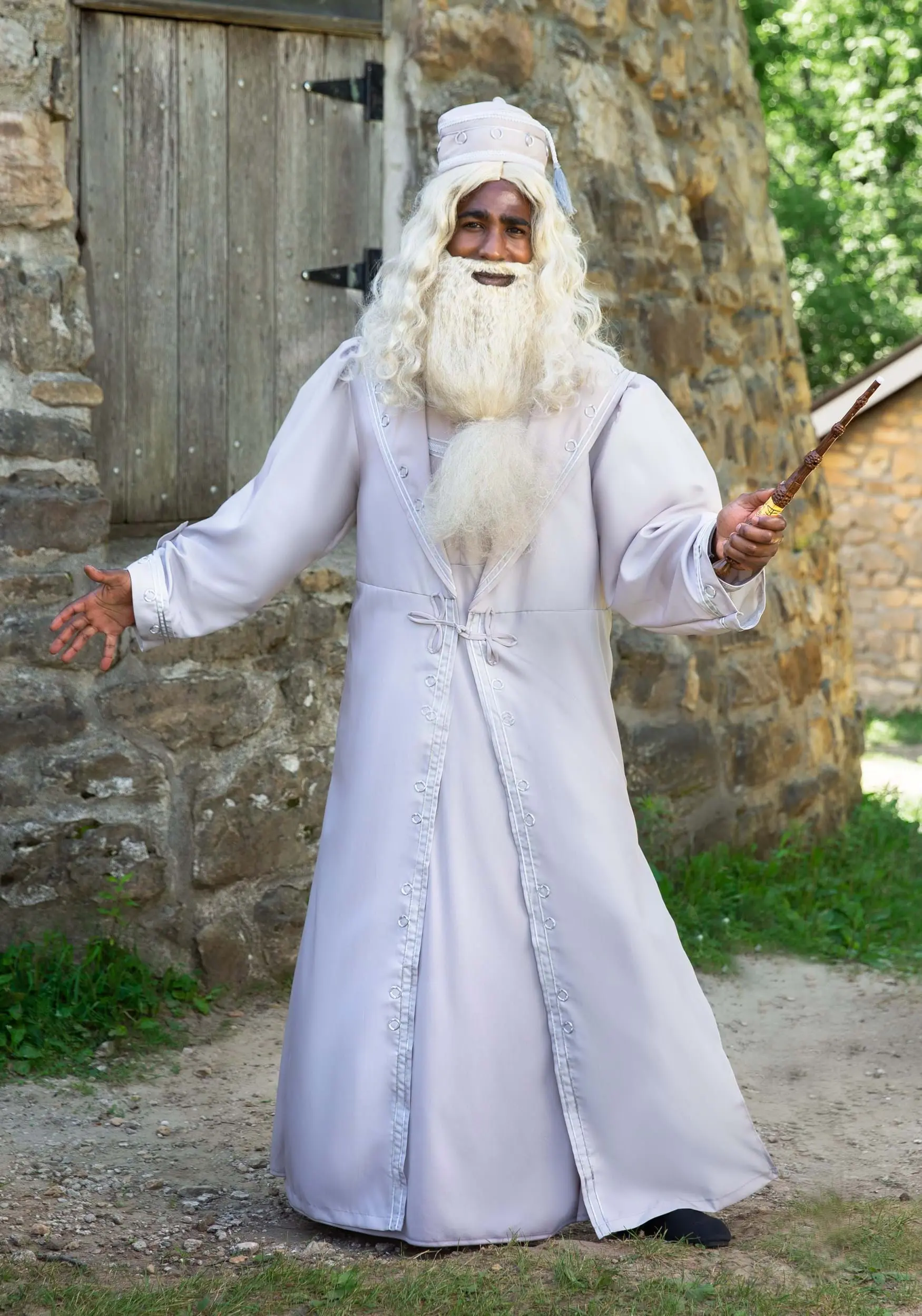 Jerry Leigh Men's Harry Potter Dumbledore Deluxe Costume 1 Jerry Leigh Men's Harry Potter Dumbledore Deluxe Costume