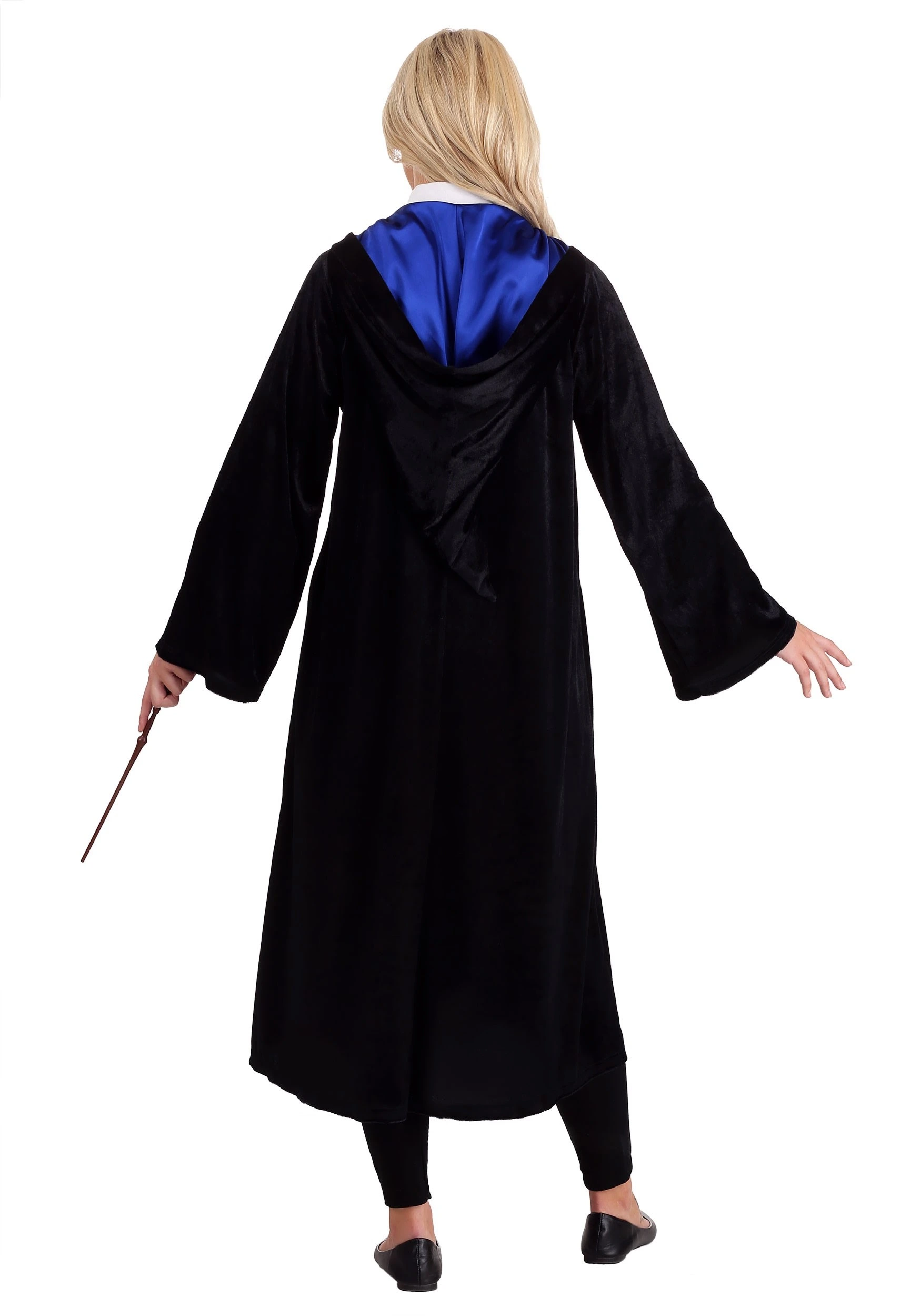 Jerry Leigh Deluxe Harry Potter Adult Plus Size Ravenclaw Robe Costume 2 Jerry Leigh Deluxe Harry Potter Adult Plus Size Ravenclaw Robe Costume - Image 2