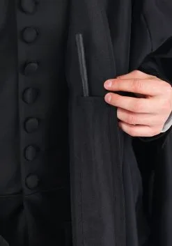 Jerry Leigh Deluxe Harry Potter Men's Snape Costume -Cheap Anna Costumes Store deluxe harry potter snape mens costume alt2