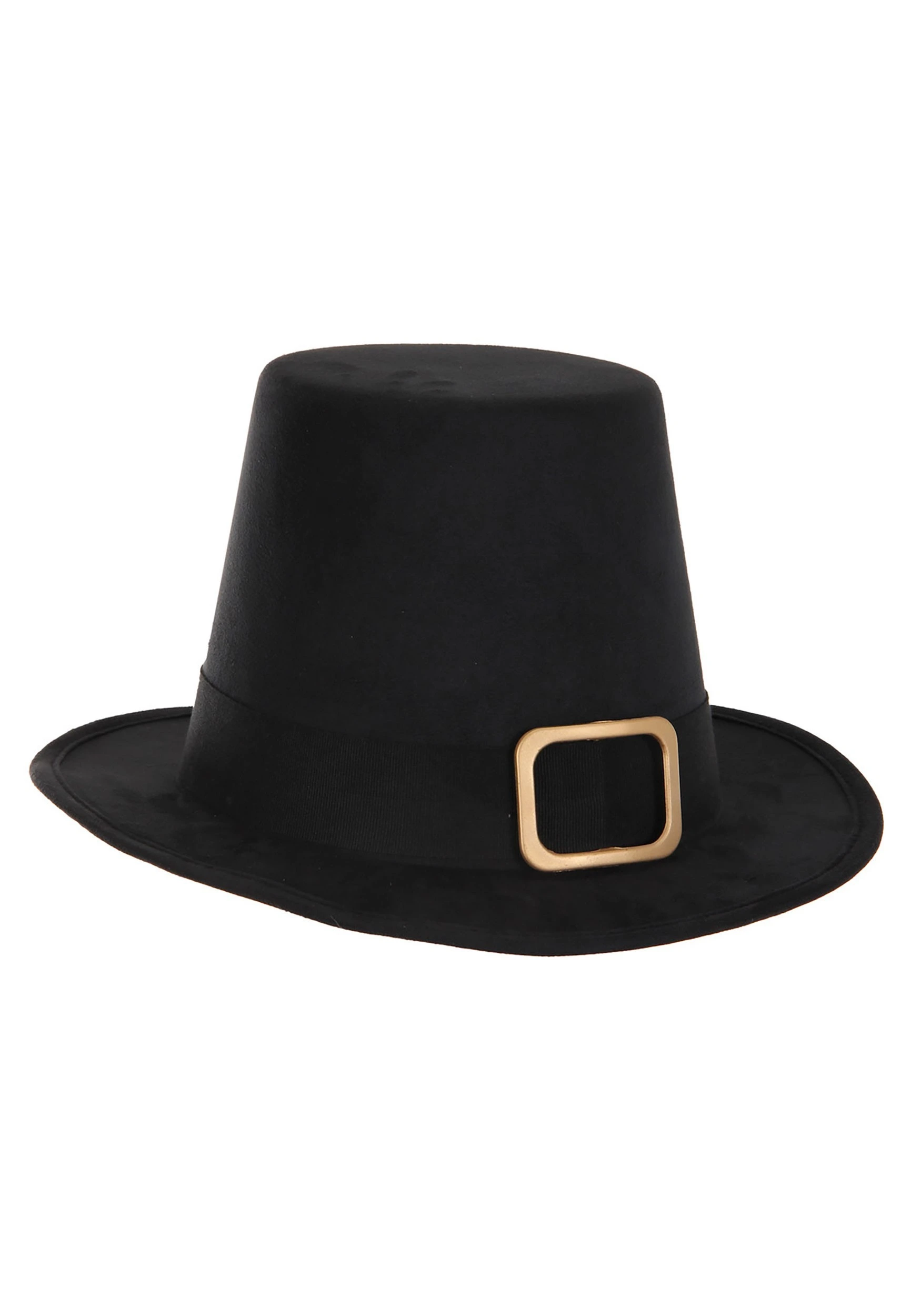 Elope Deluxe Brown Pilgrim Costume Hat 3 Elope Deluxe Brown Pilgrim Costume Hat - Image 3