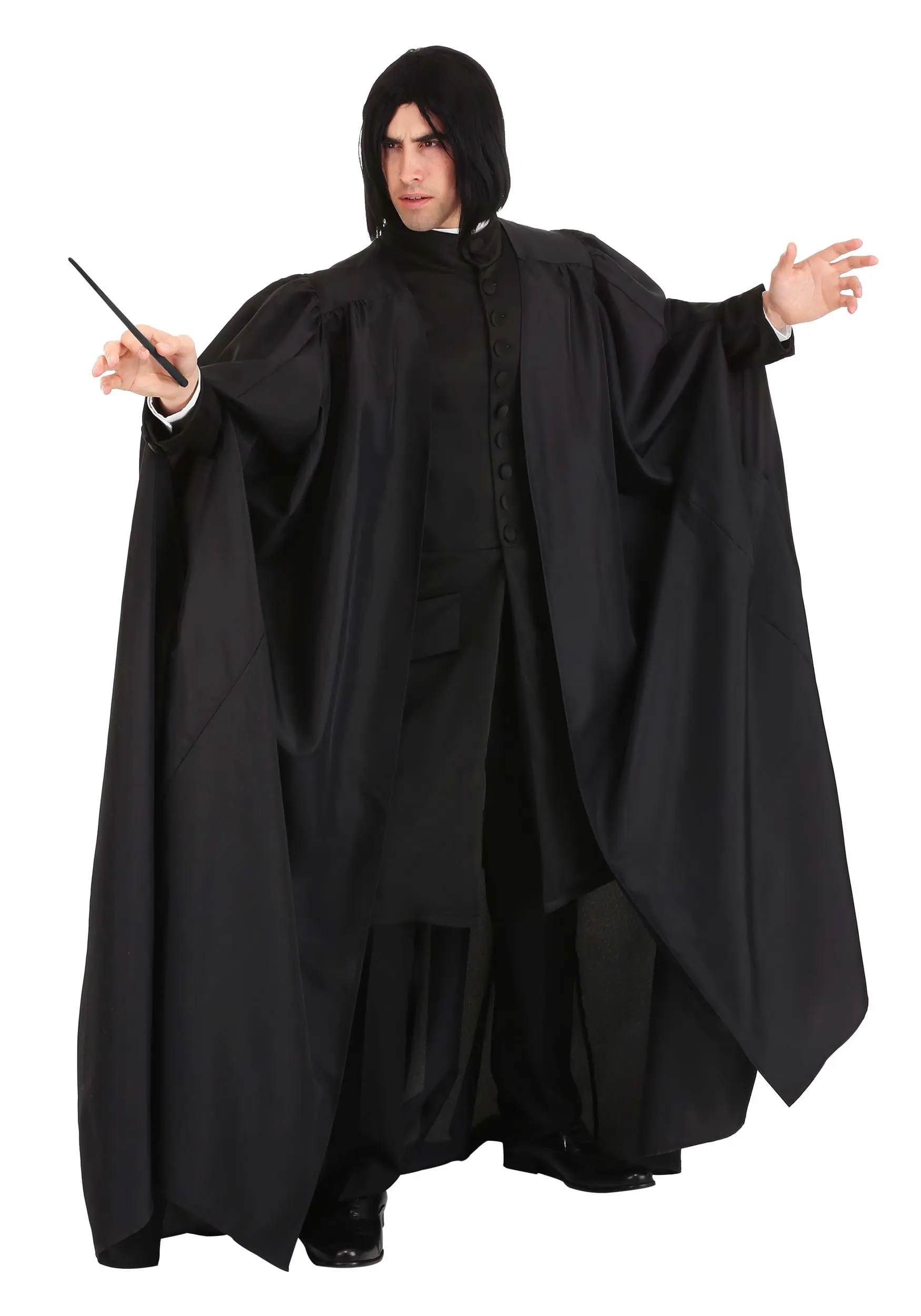 Jerry Leigh Deluxe Harry Potter Snape Plus Size Costume 1 Jerry Leigh Deluxe Harry Potter Snape Plus Size Costume