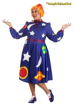 Fun Costumes Plus Size Ms. Frizzle Deluxe Costume