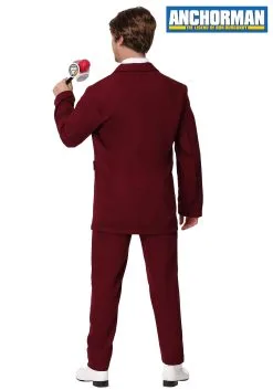 Fun Costumes Deluxe Ron Burgundy Costume Suit -Cheap Anna Costumes Store deluxe ron burgundy suit alt 2