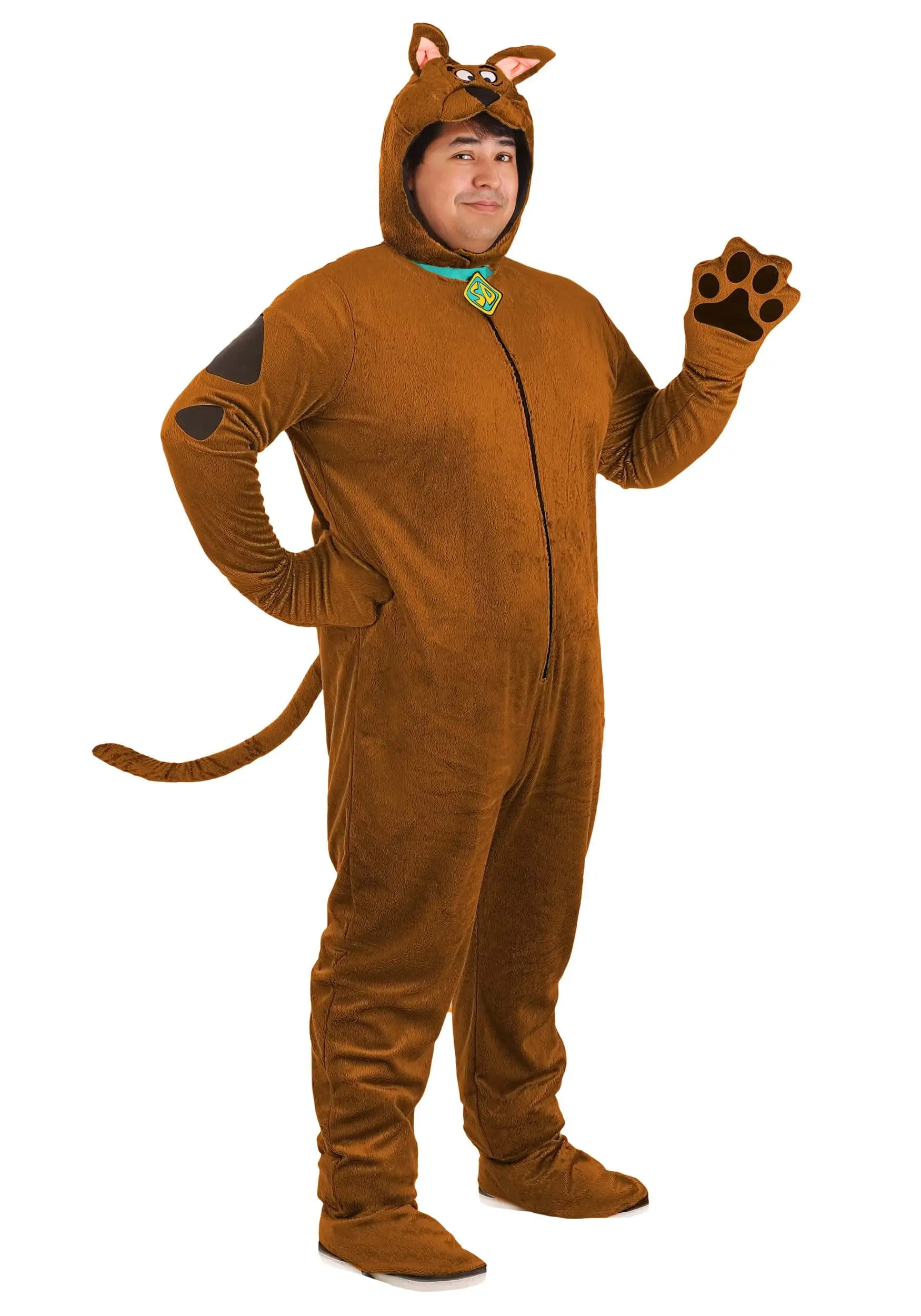 Jerry Leigh Deluxe Plus Size Scooby Doo Costume 1 Jerry Leigh Deluxe Plus Size Scooby Doo Costume