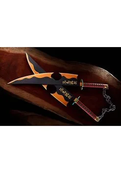 Bandai Demon Slayer Proplica Tengen Uzui's Nichirin 1/1 Scale Swords -Cheap Anna Costumes Store demon slayer nichirin sword bandai spirits proplica alt 2
