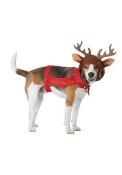 California Costume Collection Dog Reindeer Costume
