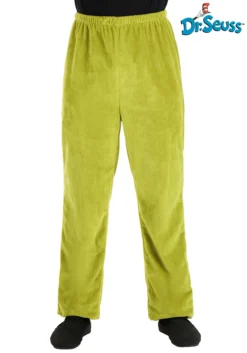 Elope Dr. Seuss Grinch Velboa Pants For Kids