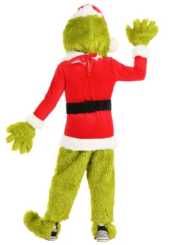 Elope Dr. Seuss Grinch Santa Open Face Costume For Toddlers -Cheap Anna Costumes Store dr seuss toddler grinch santa open face costume alt 5
