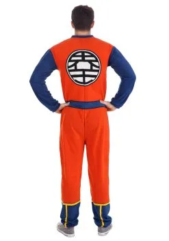 Bioworld Merchandising / Independent Sales Adult Dragon Ball Z Goku Union Suit 5 Bioworld Merchandising / Independent Sales Adult Dragon Ball Z Goku Union Suit -Cheap Anna Costumes Store dragon ball z goku union suit alt 2