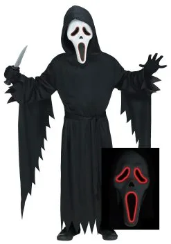 Fun World Child E.L. Ghost Face Costume For Kids