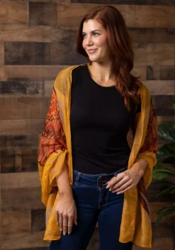 Elope Harry Potter Lightweight Fawkes Wing Scarf -Cheap Anna Costumes Store fawkes lightweight wing scarf alt 2