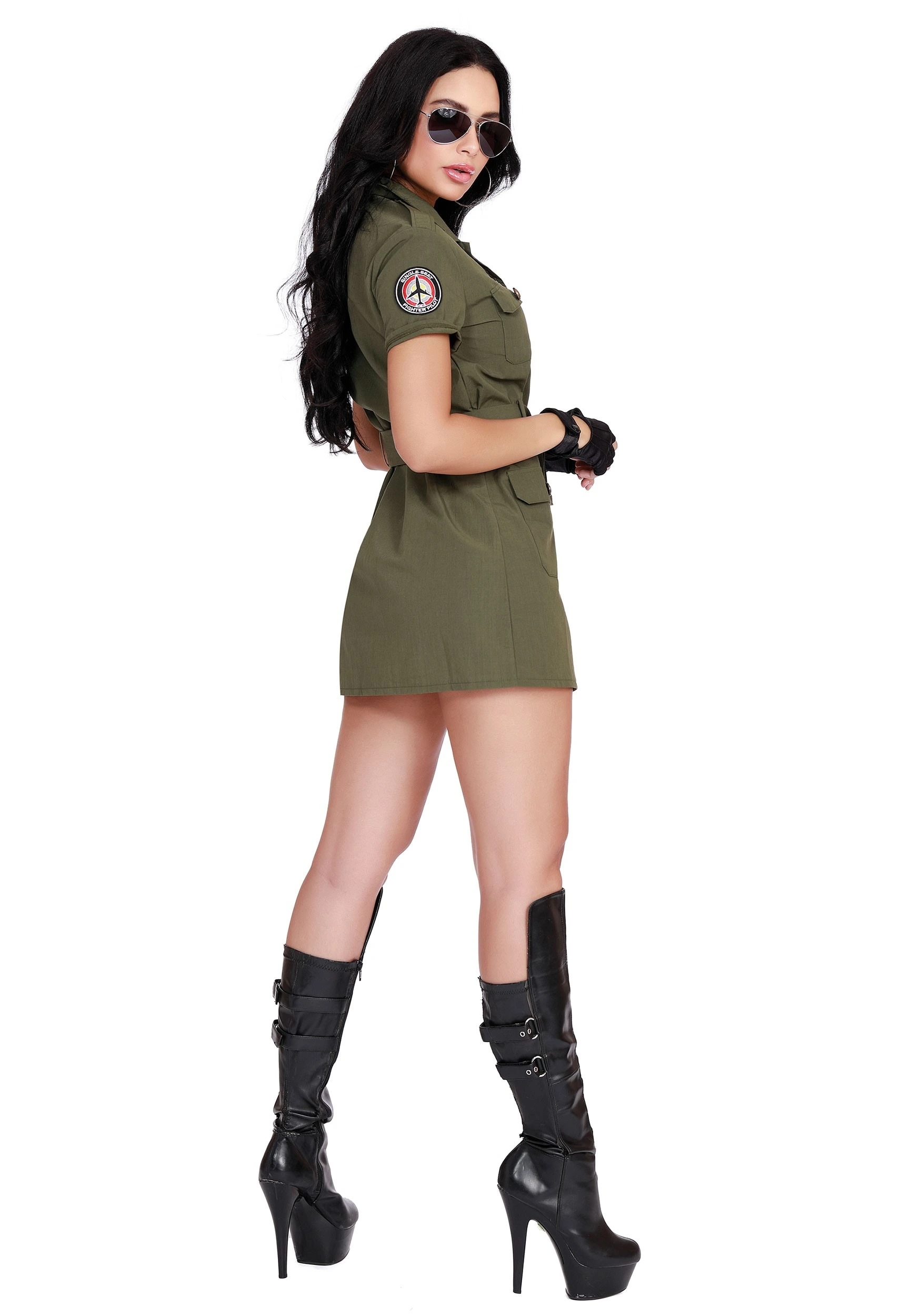 Dreamgirl Fighter Pilot Costume For Women 2 Dreamgirl Fighter Pilot Costume For Women - Image 2