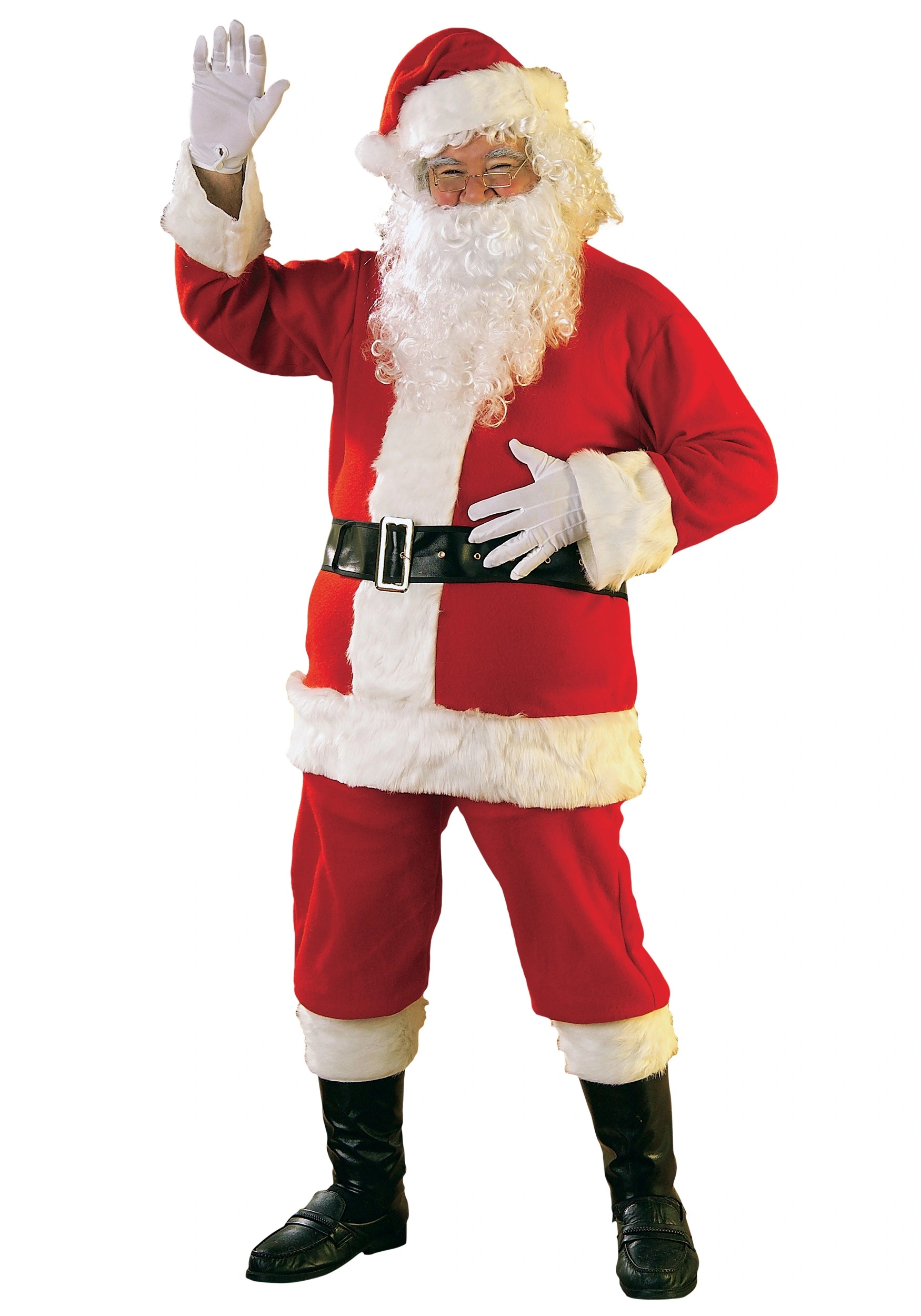 Rubies Costume Co. Inc Flannel Santa Suit Costume 1 Rubies Costume Co. Inc Flannel Santa Suit Costume