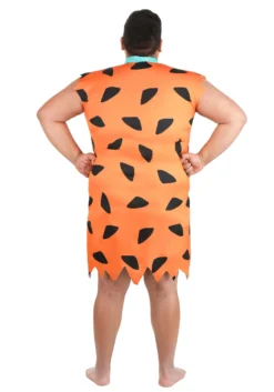 Jerry Leigh Flintstones Plus Size Adult Fred Flintstone Costume 5 Jerry Leigh Flintstones Plus Size Adult Fred Flintstone Costume -Cheap Anna Costumes Store flintstones plus size adult fred flintstone costum alt 2