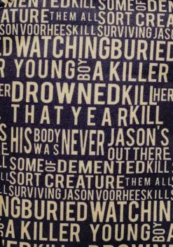 Buckle-Down Friday The 13th Hockey Mask Crossbody Bag -Cheap Anna Costumes Store friday the 13th crossbody bag alt 4