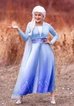 Disguise Deluxe Disney Frozen 2 Elsa Women's Costume 10 Disguise Deluxe Disney Frozen 2 Elsa Women's Costume -Cheap Anna Costumes Store frozen 2 womens elsa deluxe costume alt 4