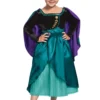 Disguise Frozen Queen Anna Deluxe Girls Costume