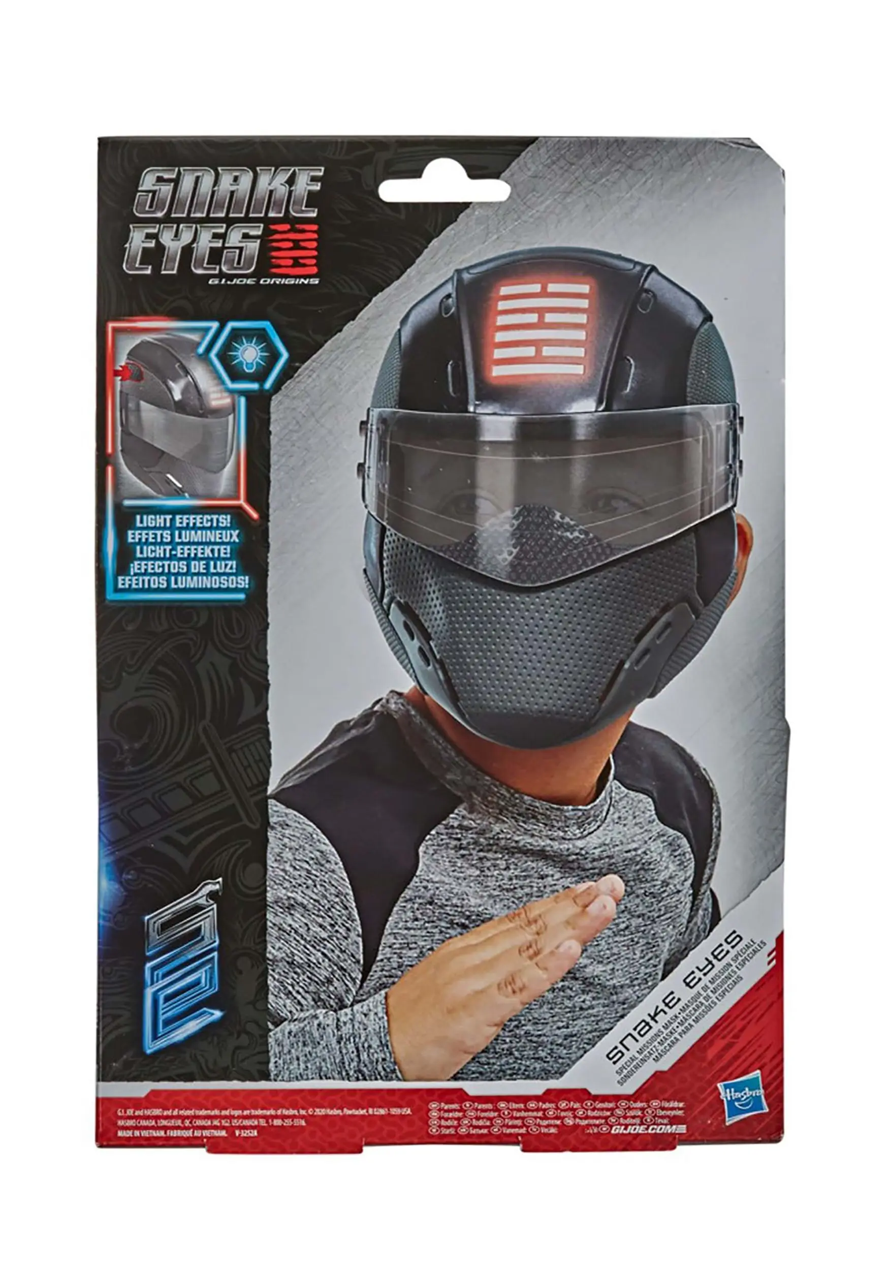 Hasbro G.I. Joe Origins Snake Eyes Special Missions Roleplay Electronic Mask 5 Hasbro G.I. Joe Origins Snake Eyes Special Missions Roleplay Electronic Mask - Image 5