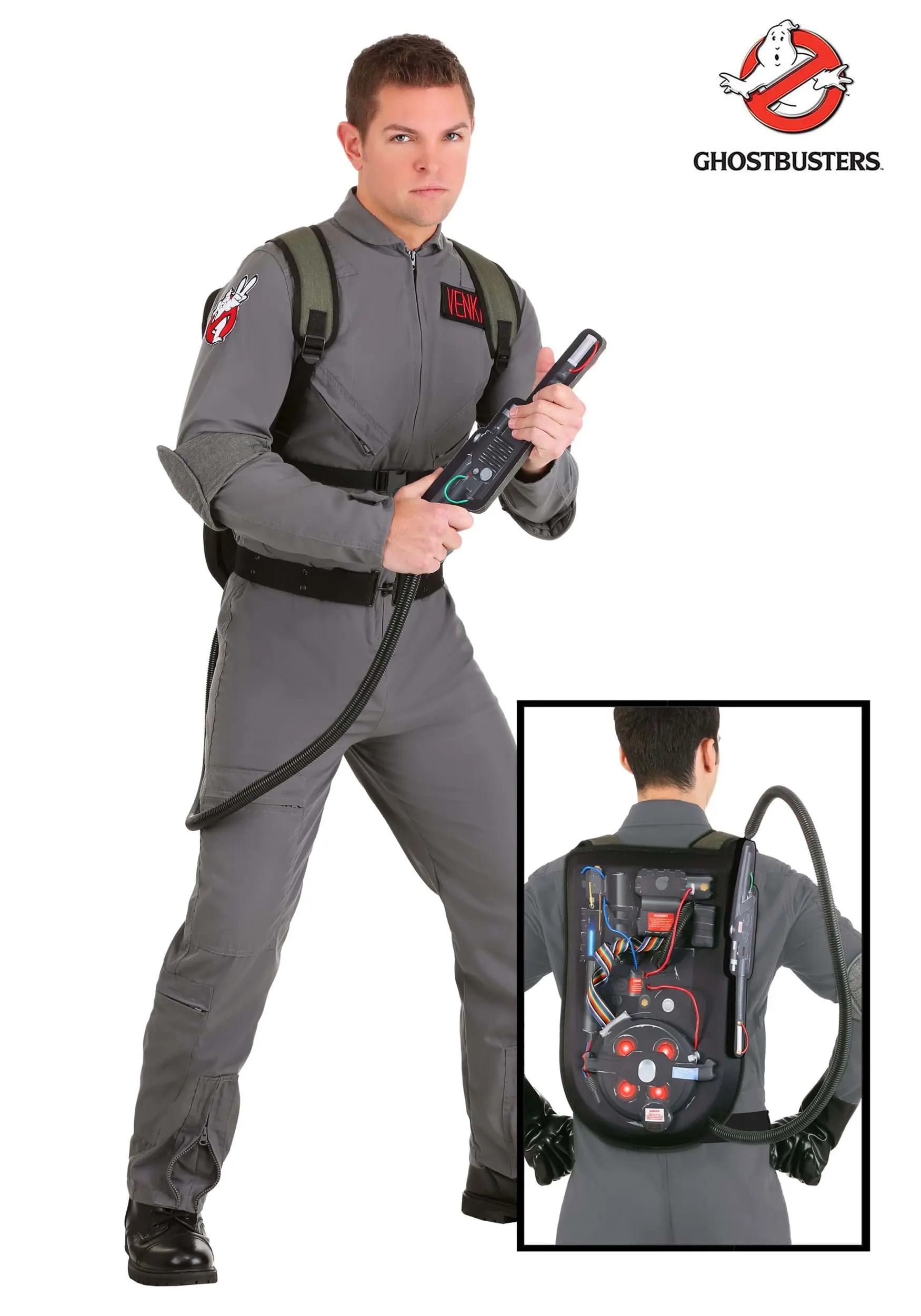 Fun Costumes Men's Ghostbusters 2 Men's Cosplay Costume 1 Fun Costumes Men's Ghostbusters 2 Men's Cosplay Costume