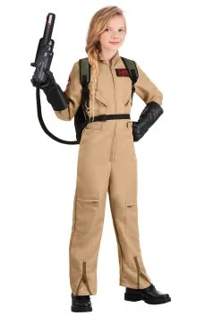 Fun Costumes Ghostbusters Kids Deluxe Costume -Cheap Anna Costumes Store ghostbusters child deluxe costume alt1