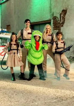 Fun Costumes Ghostbusters Slimer Kid's Costume -Cheap Anna Costumes Store ghostbusters child slimer costume alt 4