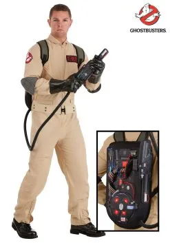 Fun Costumes Ghostbusters Men's Plus Size Cosplay Costume -Cheap Anna Costumes Store ghostbusters mens plus size cosplay costume alt101