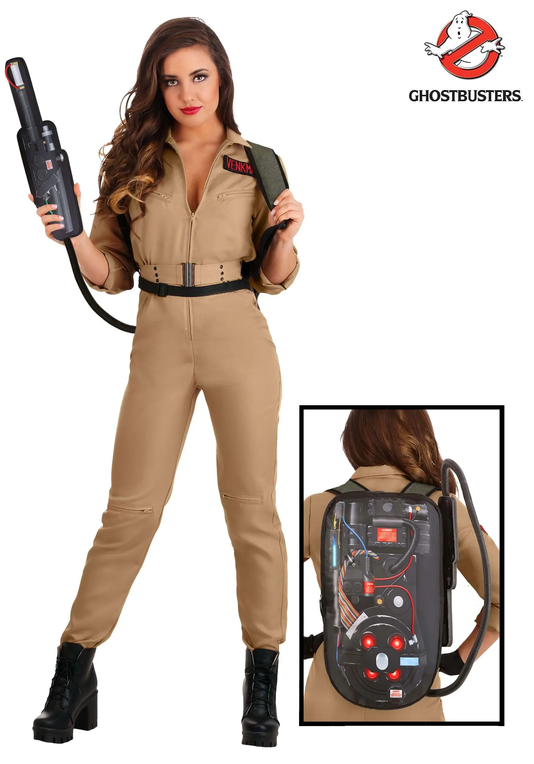 Fun Costumes Ghostbusters Women's Jumpsuit Costume 11 Fun Costumes Ghostbusters Women's Jumpsuit Costume - Image 11