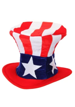 Elope Uncle Sam Plush Giant Hat -Cheap Anna Costumes Store giant uncle sam plush hat alt 3