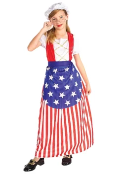 Forum Novelties, Inc Girls Betsy Ross Costume