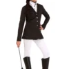 Fun Costumes Girl's Black Equestrian Costume