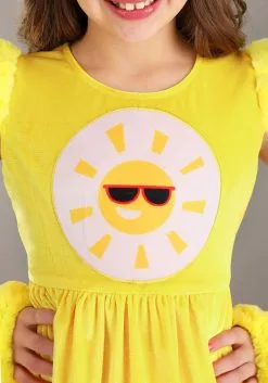 Armada Girl's Funshine Bear Party Costume Dress -Cheap Anna Costumes Store girls funshine bear party dress costume alt 4