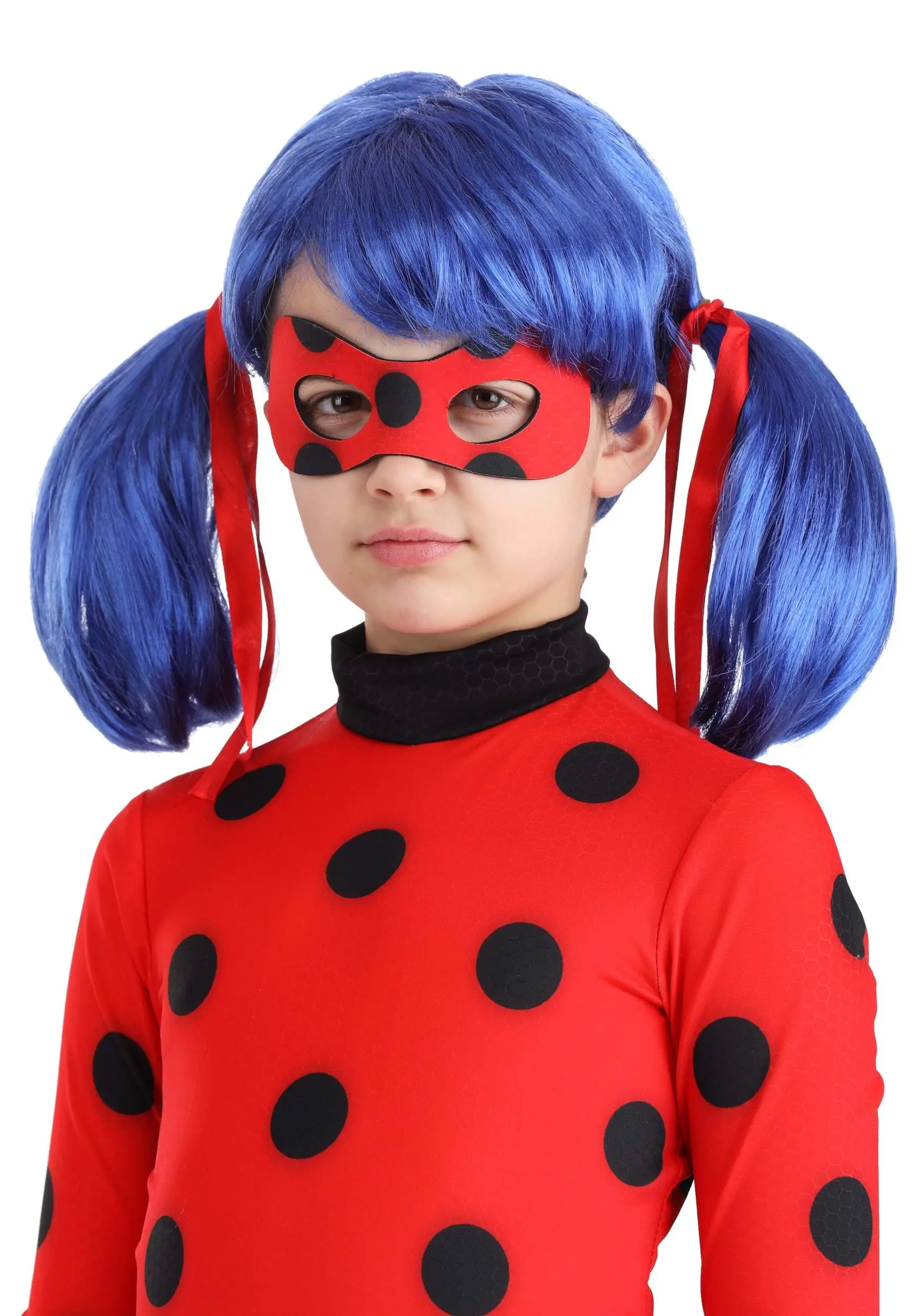InSpirit Miraculous: Tales Of Ladybug And Cat Noir Girl's Ladybug Wig 1 InSpirit Miraculous: Tales Of Ladybug And Cat Noir Girl's Ladybug Wig
