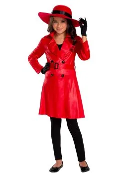 LF Products Pte. Ltd. Girl's Mystery Agent Costume
