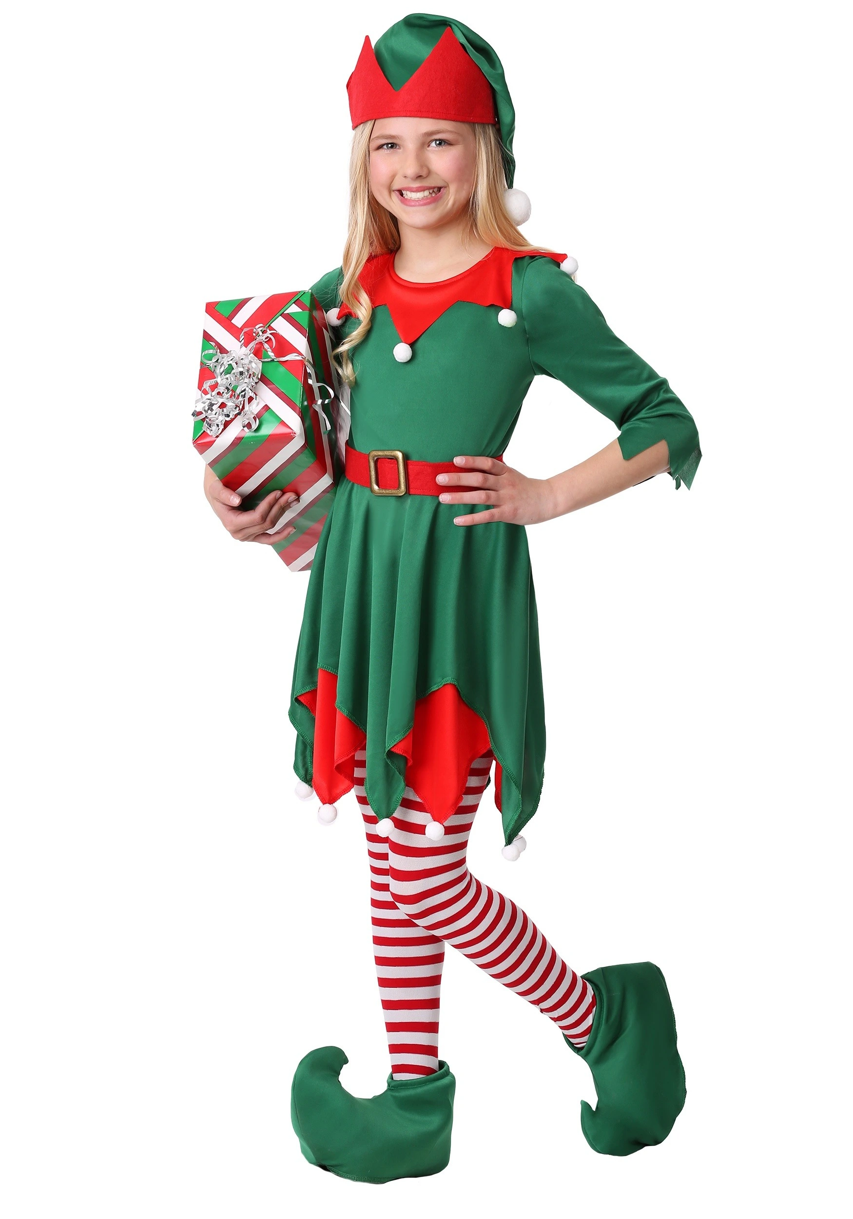 Fun Costumes Girl's Santa's Helper Costume 1 Fun Costumes Girl's Santa's Helper Costume