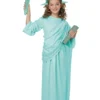 California Costume Collection Statue Of Liberty Girls Costume