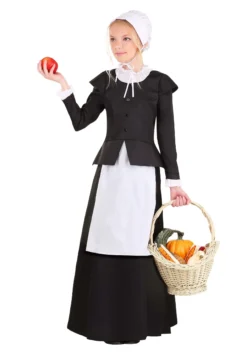 Fun Costumes Thankful Pilgrim Costume For Girls