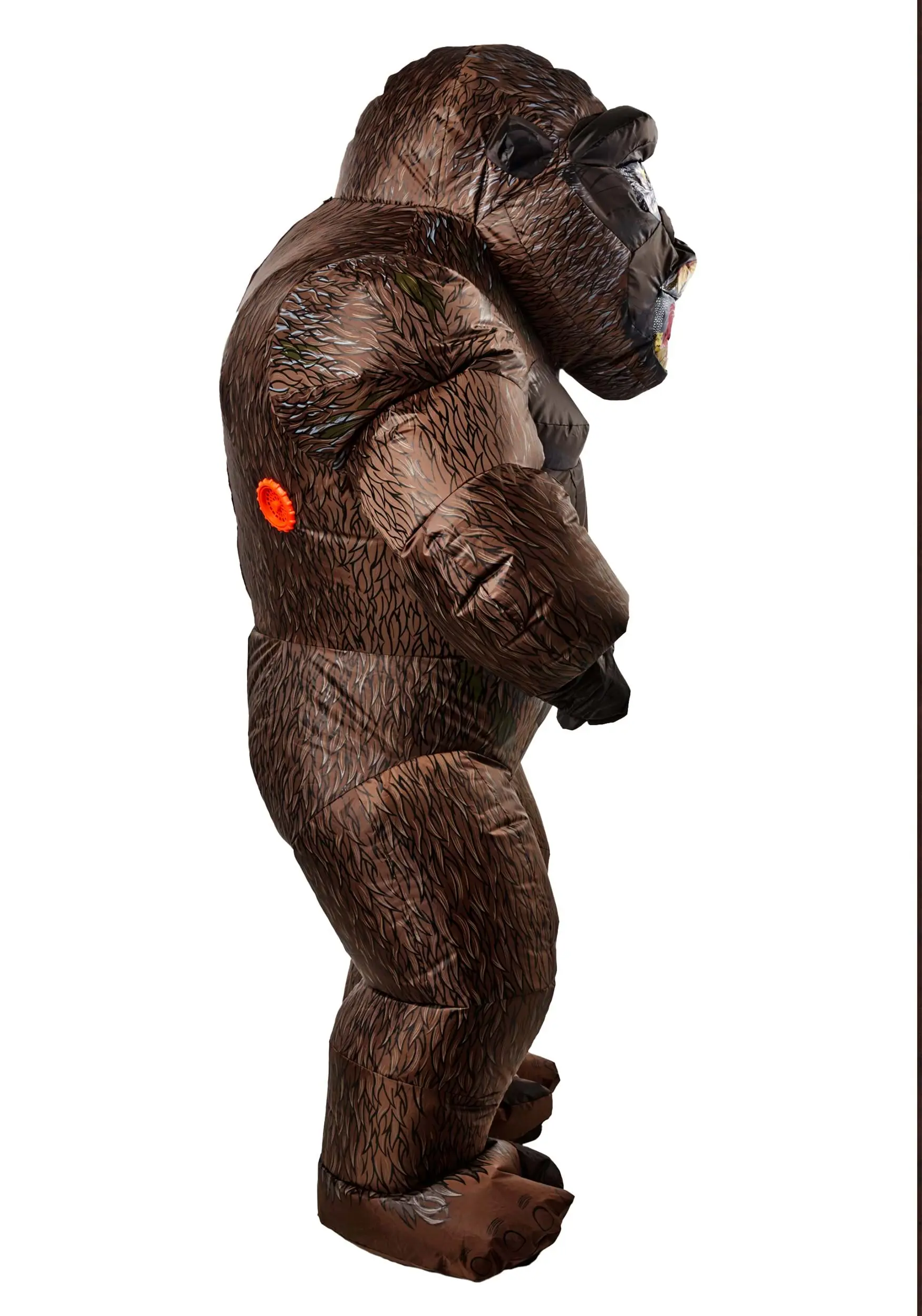 Rubies Costume Co. Inc Godzilla VS Kong Adult King Kong Inflatable Costume Vinyl Figure 4 Rubies Costume Co. Inc Godzilla VS Kong Adult King Kong Inflatable Costume Vinyl Figure - Image 4