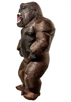 Rubies Costume Co. Inc Godzilla VS Kong Kid's King Kong Inflatable Costume 10 Rubies Costume Co. Inc Godzilla VS Kong Kid's King Kong Inflatable Costume -Cheap Anna Costumes Store godzilla vs kong king kong inflatable kids costume a4