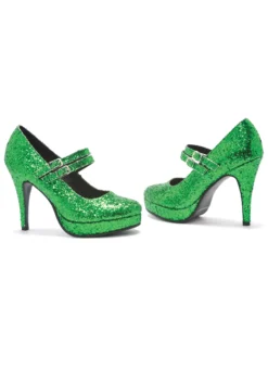 Ellie Green Glitter Shoes For Women