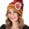 Elope Heathered Pom Beanie Gryffindor