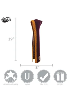Elope Gryffindor Knit Maroon And Gold Costume Hood -Cheap Anna Costumes Store gryffindor knit hood alt 4