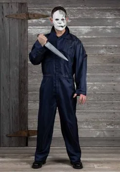 TRICK OR TREAT STUDIOS Halloween Kills Adult Coveralls Costume With Mask Combo