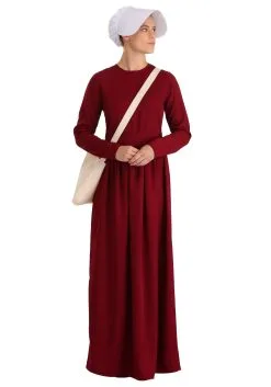 Fun Costumes Handmaid's Tale Deluxe Costume For Women -Cheap Anna Costumes Store handmaids tale deluxe womens costume 2