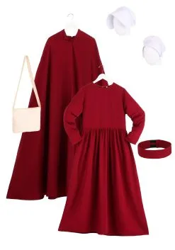 Fun Costumes Women's Plus Size Handmaid's Tale Deluxe Costume 11 Fun Costumes Women's Plus Size Handmaid's Tale Deluxe Costume -Cheap Anna Costumes Store handmaids tale deluxe womens plus size costume 3