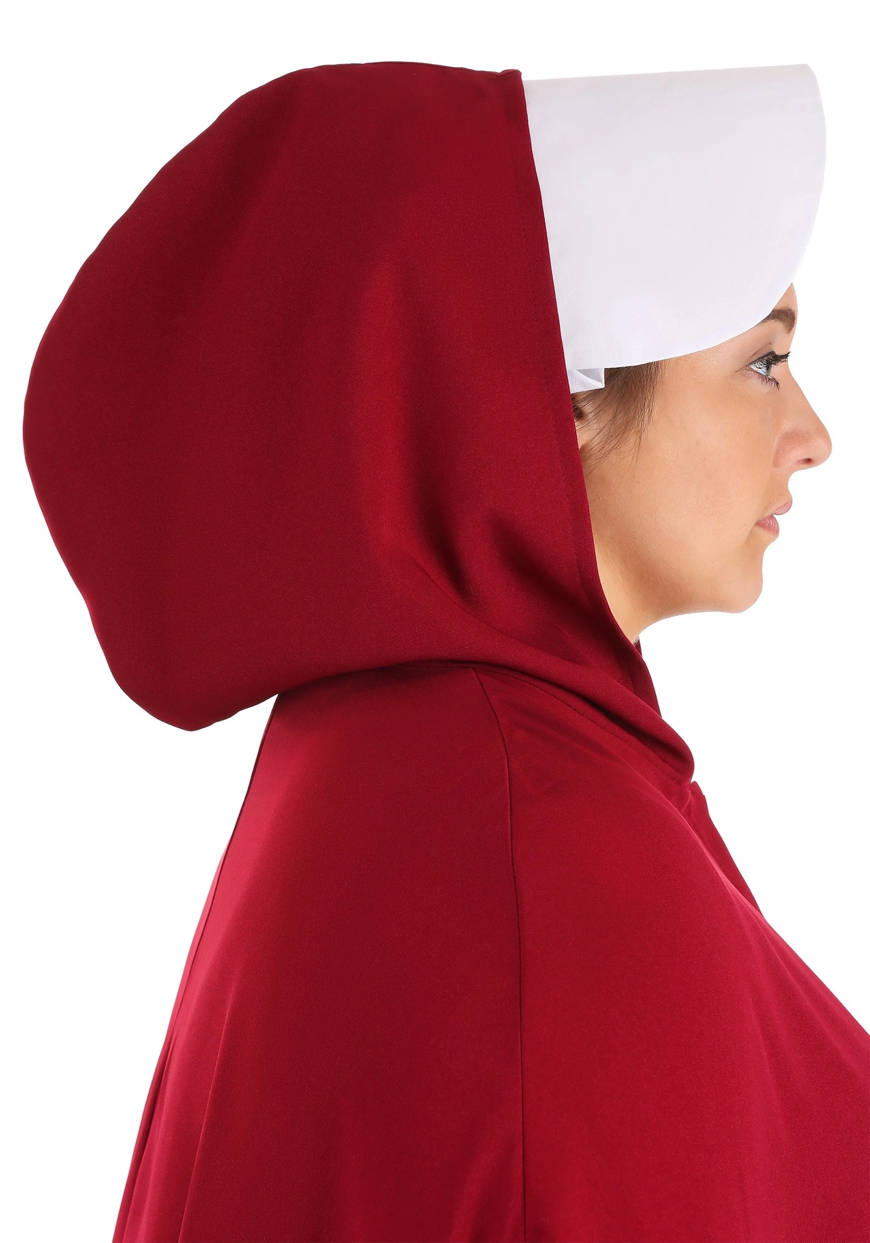 Fun Costumes Women's Plus Size Handmaid's Tale Deluxe Costume 7 Fun Costumes Women's Plus Size Handmaid's Tale Deluxe Costume - Image 7