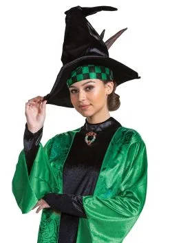 Disguise Harry Potter Adult Deluxe Professor McGonagall Costume -Cheap Anna Costumes Store harry potter adult deluxe professor mcgonagall costume alt 2