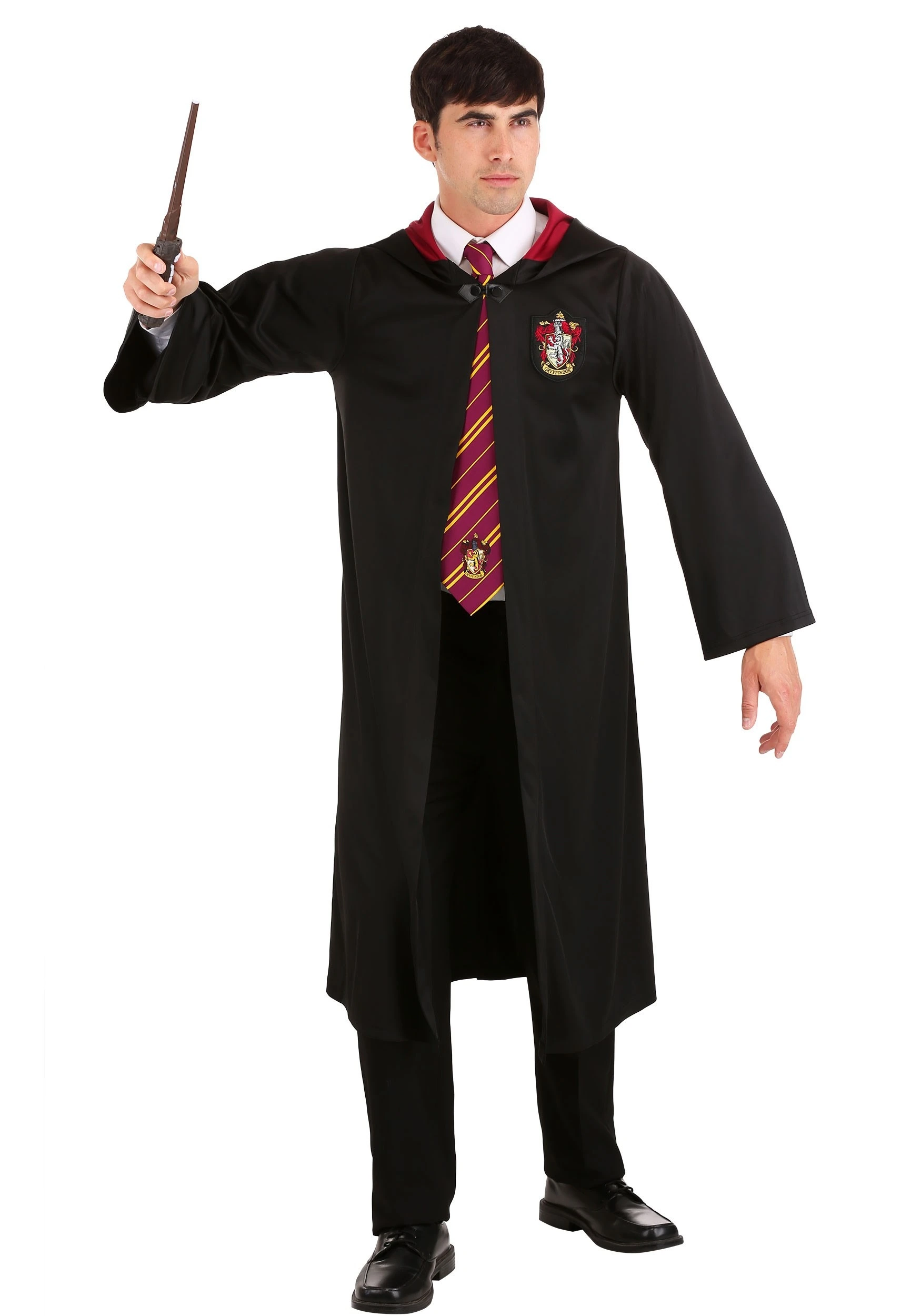 Jerry Leigh Adult Harry Potter Gryffindor Robe Costume 1 Jerry Leigh Adult Harry Potter Gryffindor Robe Costume