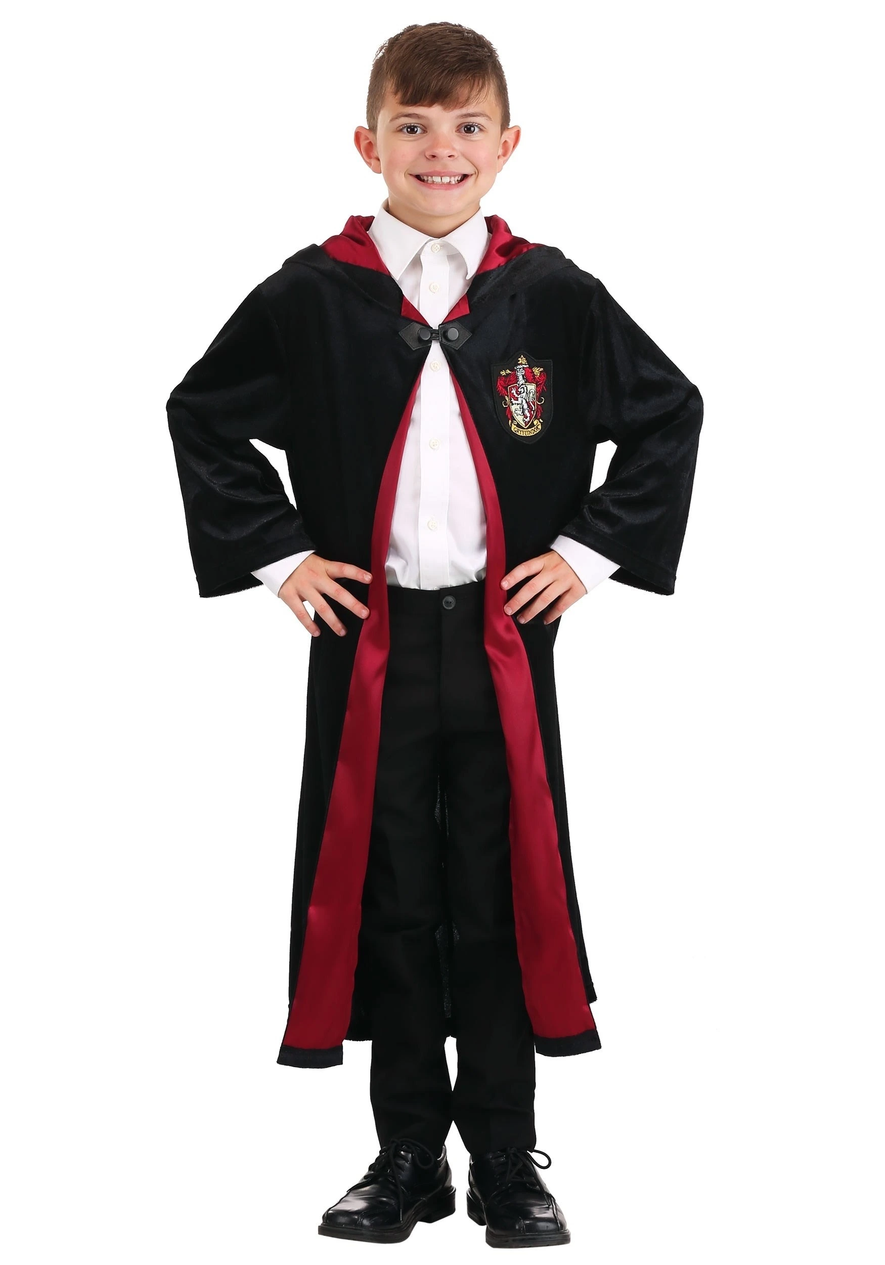 Jerry Leigh Harry Potter Kids Deluxe Gryffindor Robe Costume 8 Jerry Leigh Harry Potter Kids Deluxe Gryffindor Robe Costume - Image 8